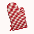 Gingham Oven Mitt